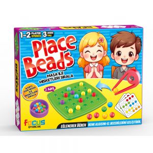 Bead Sequence Holder Minik Boncuklar Eğitici Boncuk Dizme Kutu Oyunu