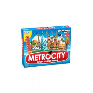 Metrocity Dünya Şehirleri Strateji ve Emlak Ticaret Kutu Oyunu