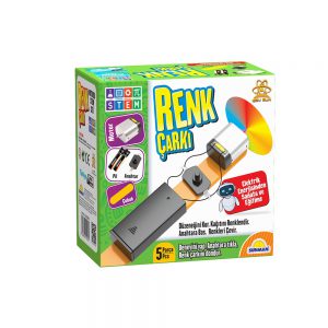 STEM Renk Çarkı Bilim Seti - Eğitici Kutu Oyunu