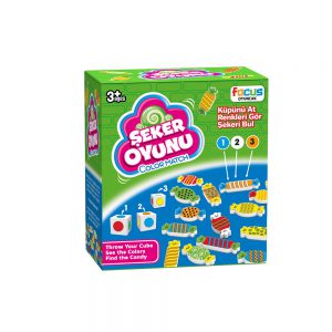 Şeker Candy Eşleştirme - Eğlenceli ve Eğitici Kutu Oyunu