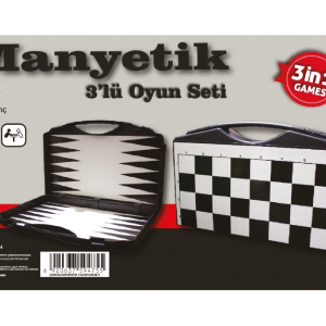 Manyetik 3’lü Oyun Seti