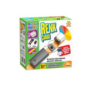 STEM Renk Çarkı Bilim Seti - Eğitici Kutu Oyunu