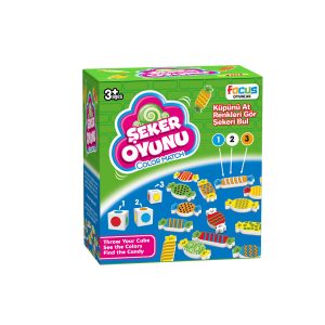 Şeker Candy Eşleştirme - Eğlenceli ve Eğitici Kutu Oyunu