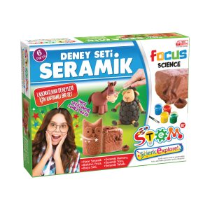 Seramik Deney Seti – Yaratıcı El Sanatları ve Seramik Yapımı Kutu Oyunu