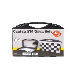 Çantalı 3’lü Oyun Seti