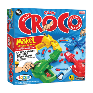 Çılgın Croco Top Toplama Oyunu 4’lü